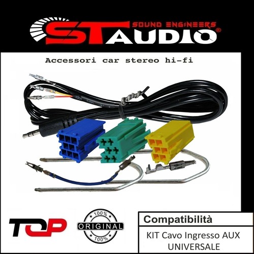 Cavo aux ingresso auto radio - ingresso,