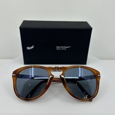 Nuovi occhiali da sole pieghevoli PERSOL 714 Steve McQueen 714SM C. 096/56 54-21mm Italia