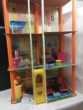 BARBIE MATTEL TOWN HOUSE CASA DELLE BAMBOLE CON ASCENSORE HOUSE DOLL VINTAGE 