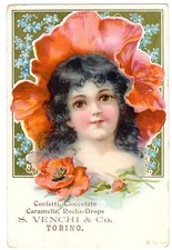 Postcard italian candies - candies, s