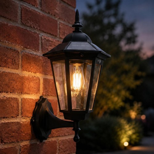 Luce parete con sensore - da,