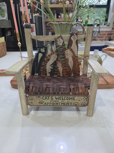 Insegna panca legno gatti - insegna,