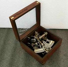 Sestante nautico in ottone