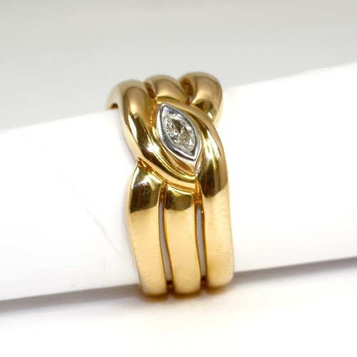 Anello massiccio oro giallo - massiccio,