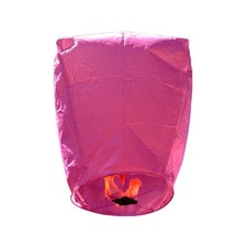 Lanterna Cinese Volante Rosa