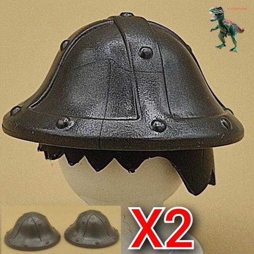 Playmobil casco scudiero - x2,