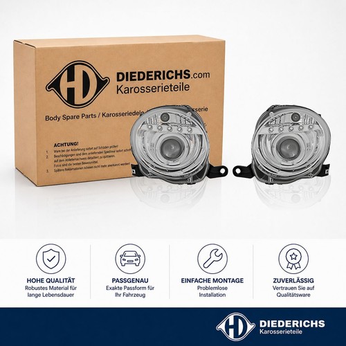 Kit fari principali diederichs - kit,