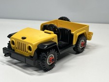 Playmobil Vintage 1981 Giallo Jeep Fuoristrada Veicolo Geobra Avventura Giocattolo