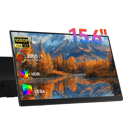 Monitor portatile pollici - monitor, 15,6