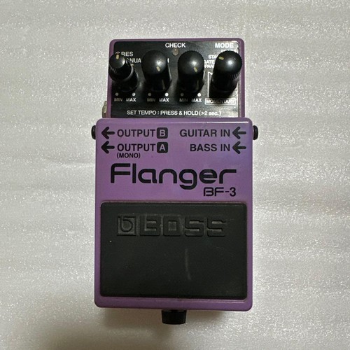 Boss flanger guitar - boss, bf-3