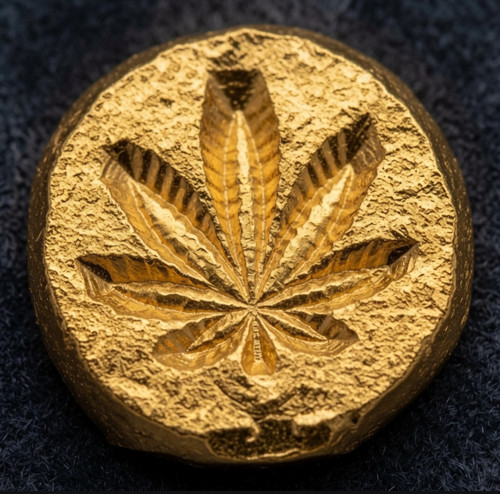 Lingotto cannabis oro - lingotto,