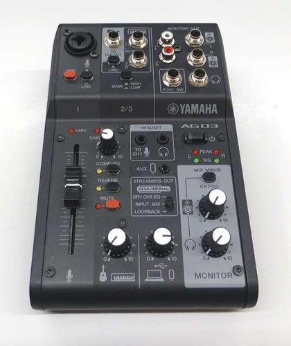 Yamaha ag03mk2 interfaccia - yamaha,