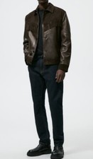 Zara Giacche Uomo Pelle