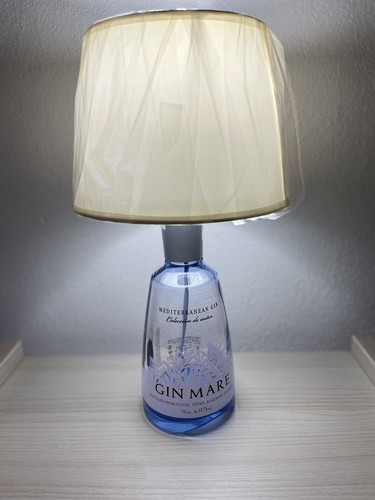 Lampada bottiglia gin mare - lampada,