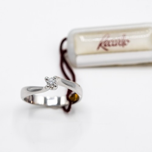 Anello recarlo a solitario - anello,