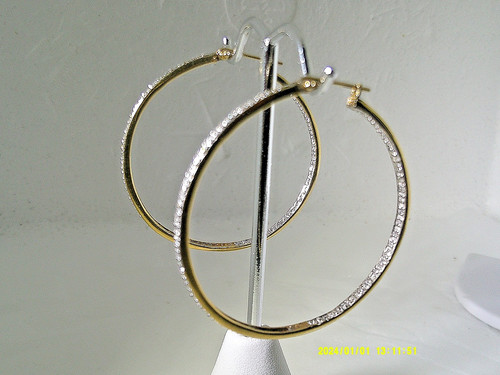 Orecchini cerchio oro - orecchini, in