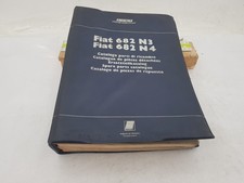 Manuale officina OM Iveco Fiat 682 N3 N4 autocarro camion catalogo ricambi 1979.