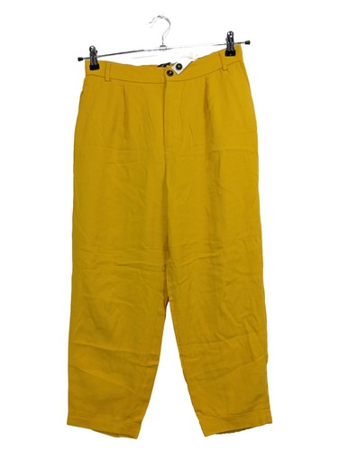 Zara woman pantaloni gialli - zara,