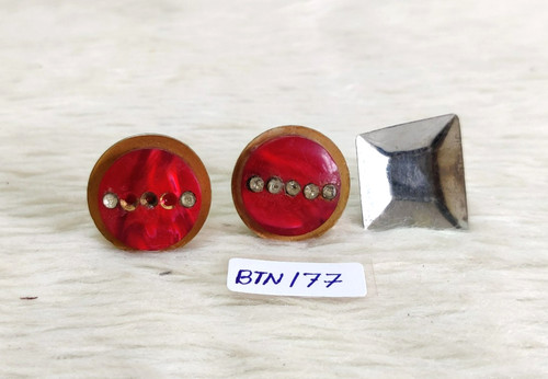 Vintage pulsanti metallo - pulsanti,