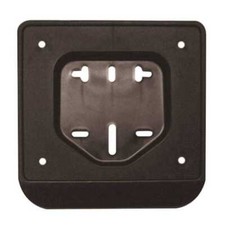 Portatarga Posteriore Nero