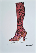 ANDY WARHOL * Scarpa e gamba *