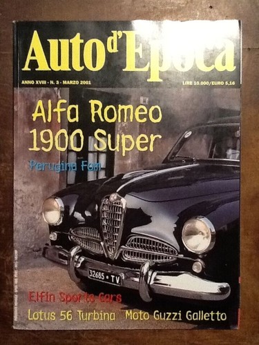 Auto epoca marzo - marzo, 2001