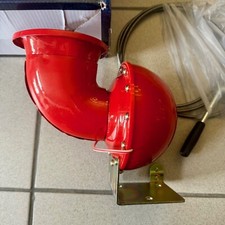 Bull clacson vichingo clacson auto elettrico 200 dB 12V rosso metallo bull horn