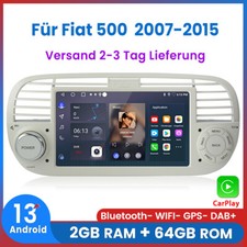 Per Fiat 500 2007-2015 Carplay