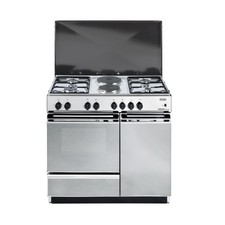 DE LONGHI SEX 8542 N EDM CUCINA A GAS 4 FUOCHI + 2 PIASTRE E FORNO ELETTRICO