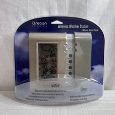 Oregon Scientific Stazione Meteo Wireless Orologio Atomico BAR608HGA NUOVO SIGILLATO