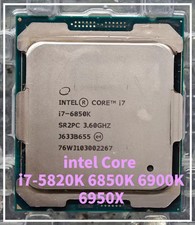 intel Core i7-5820K i7-6800K