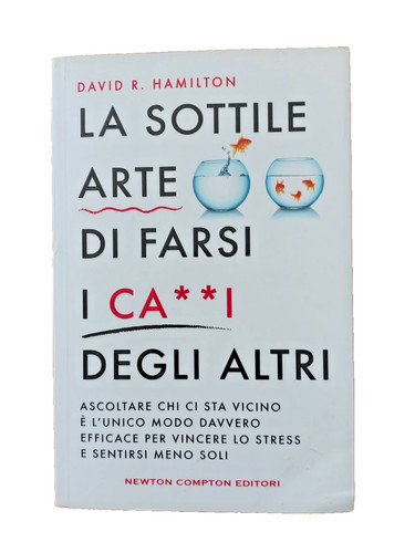 Libro nuovo sottile arte - libro,