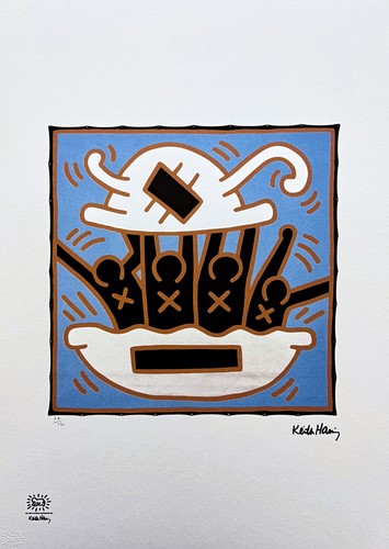 Keith haring maschera - keith,