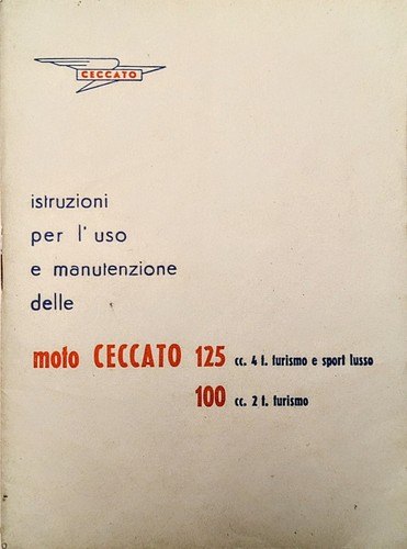 Ceccato manuale epoca - ceccato, d'epoca