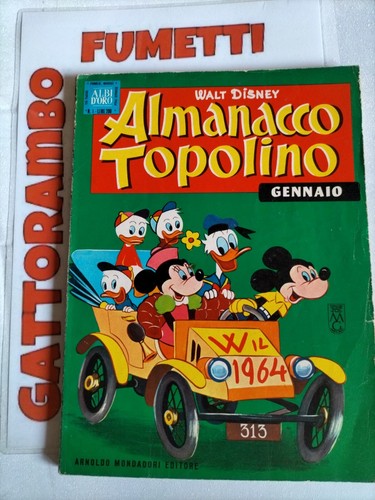 Almanacco topolino - topolino, n.1