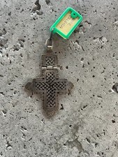 Croce copta etiope in argento