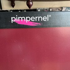 Portmeirion Home & Gifts Pimpernel Tovagliette Classiche Borgogna - Set di 4 (Grandi