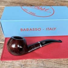 Pipa Rossi Rubino Antico Piegata Rhodesian (8673) di Savinelli - Nuova