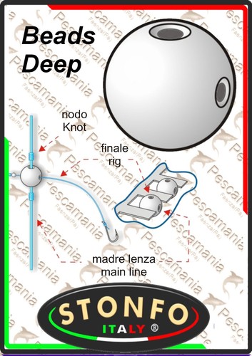 Perline stonfo beads deep - perline,