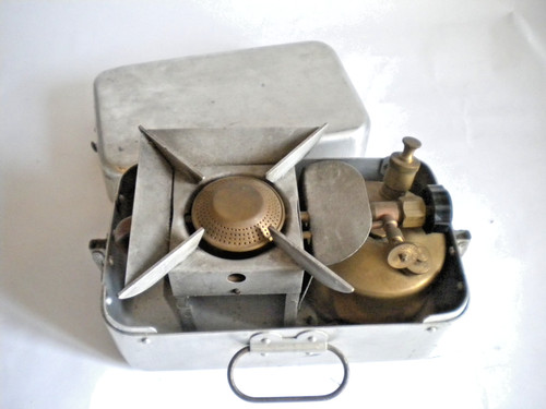Vintage camping stove french - camping,