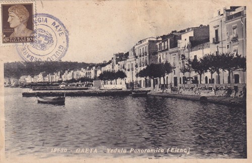 Cartolina latina gaeta - di, ,gaeta