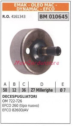 Campana frizione emak - frizione,