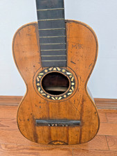 Antico progetto chitarra