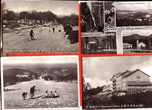 Lotto cartoline gambarie - cartoline,