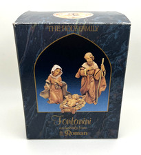 Fontanini Romano La Sacra Famiglia Cimelio Natività 5" Gesù Giuseppe Maria Figure