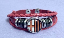 Braccialetto Milan Incrocio