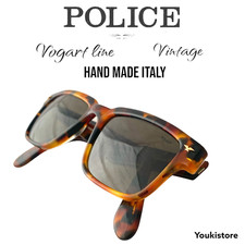 POLICE Vogart line occhiali da sole 1118 426 RARE VINTAGE 80s HAND MADE ITALY