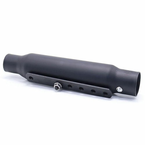 Moto marmitta nera - 12"",