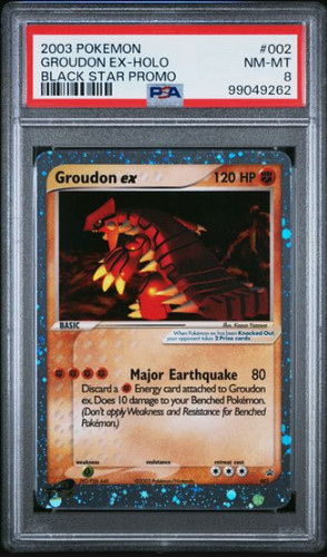 Pokemon 2003 groudon - groudon, ex