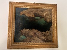 Quadro Capri Arte Napoletana 1945 Guido Odierna Capri